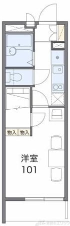 レオパレストルテューの物件間取画像